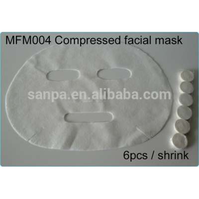 Hangzhou Good Quality100% Rayon Biodegradable Compressed Facial Mask Coin