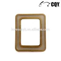 CQY 3530 Metal Mesh Magnetic Hanging Wall Frame Mirror