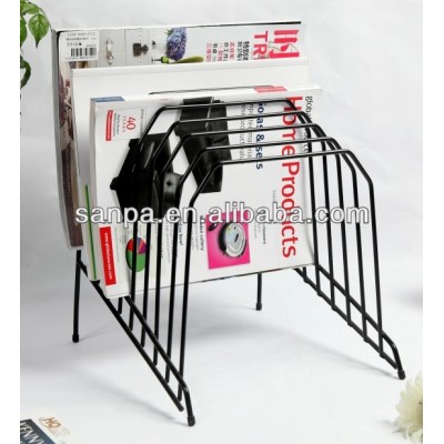 Hot Metal Wire Office Table File Display Rack