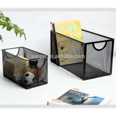 Hot Sale Home Organization/ Office Desk Organizer Metal Mesh Iron CD Box/Storage Box